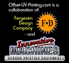Fergesen Design and
Innovative Machines.
	Easy UV integration solutions
	for offset printers.